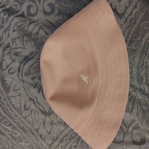 A  pink vintage Kangol bucket hat Size Large